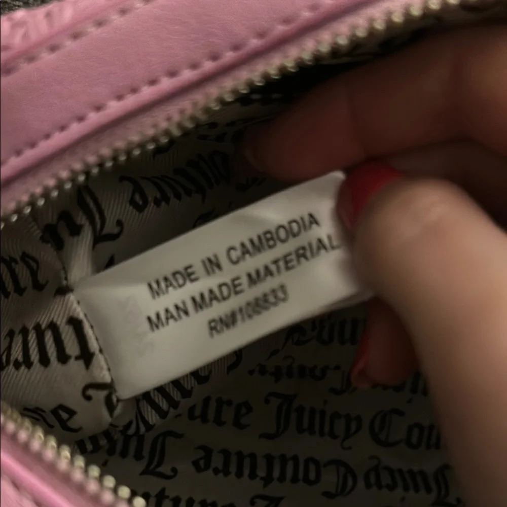 Juicy Couture Pink Mini Satchel Crossbody